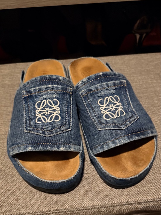 Loewe Other - Loewe Denim Slide Sandals unisex